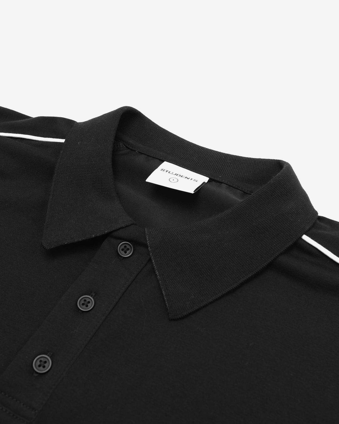 Students Golf Coach Short Sleeve Jersey Polo Shirt - Black - Sun Diego Boardshop