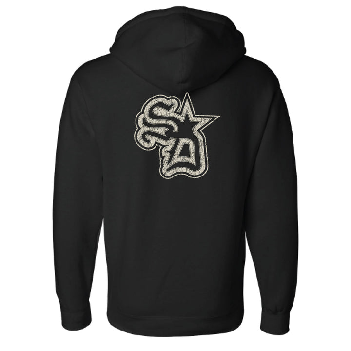 SunDiego SD Star Sweatshirt - Black - Sun Diego Boardshop
