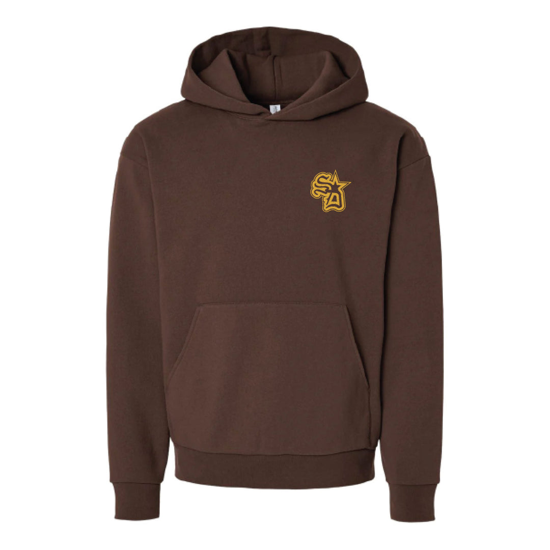 SunDiego SD Star Sweatshirt - Brown - Sun Diego Boardshop