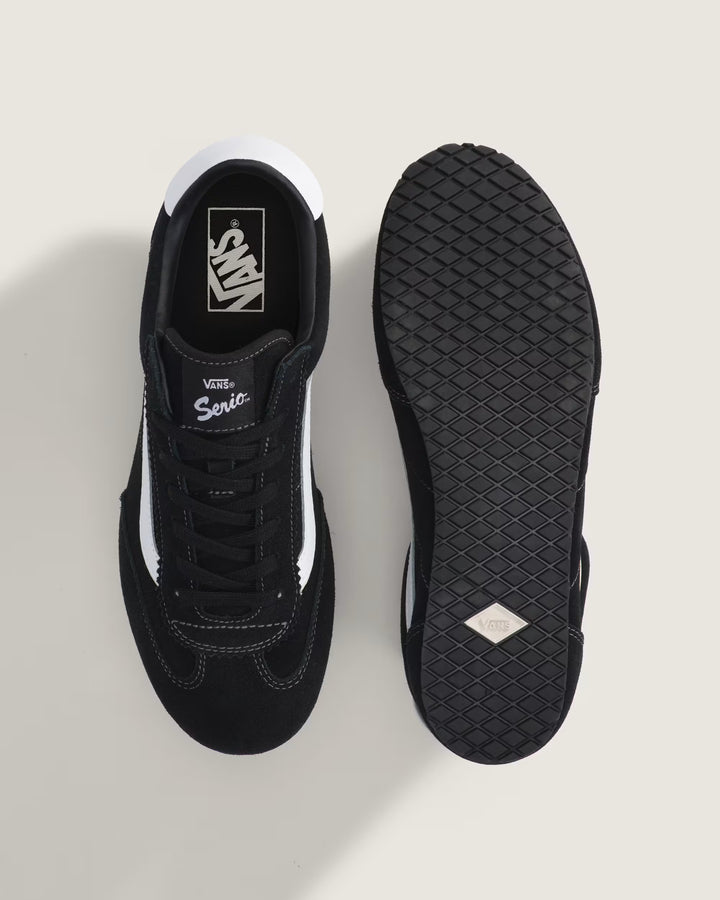 Vans Women's Super Lowpro Shoe - Black/White - Sun Diego Boardshop