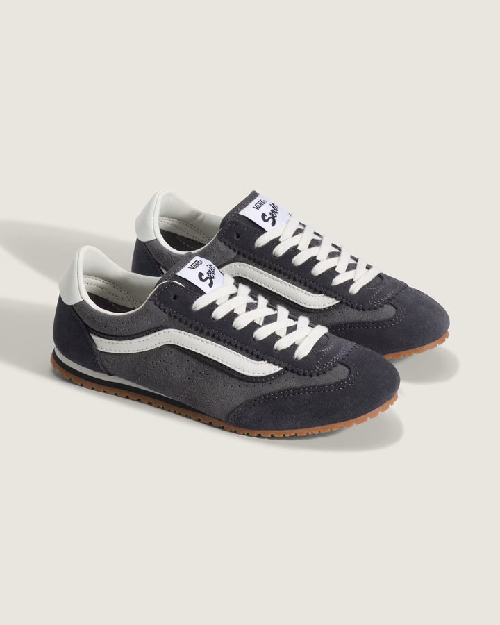 Vans Women's Super Lowpro Shoe - Suede Pewter - Sun Diego Boardshop