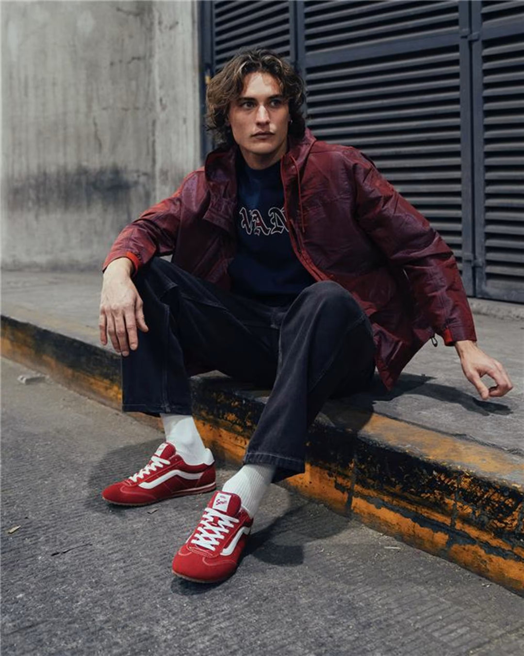 Vans Women's Super Lowpro Shoe - Racing Red True White - Sun Diego Boardshop