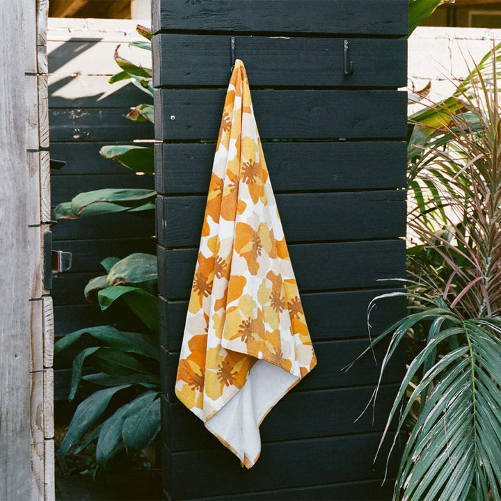 Slowtide Tahiti Beach Towel - Papaya - Sun Diego Boardshop