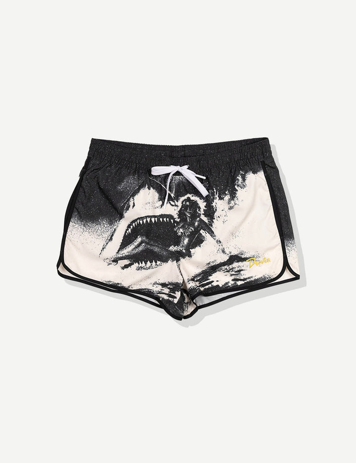 Duvin Watch Out Tanning Swim Short - Black - Sun Diego Boardshop
