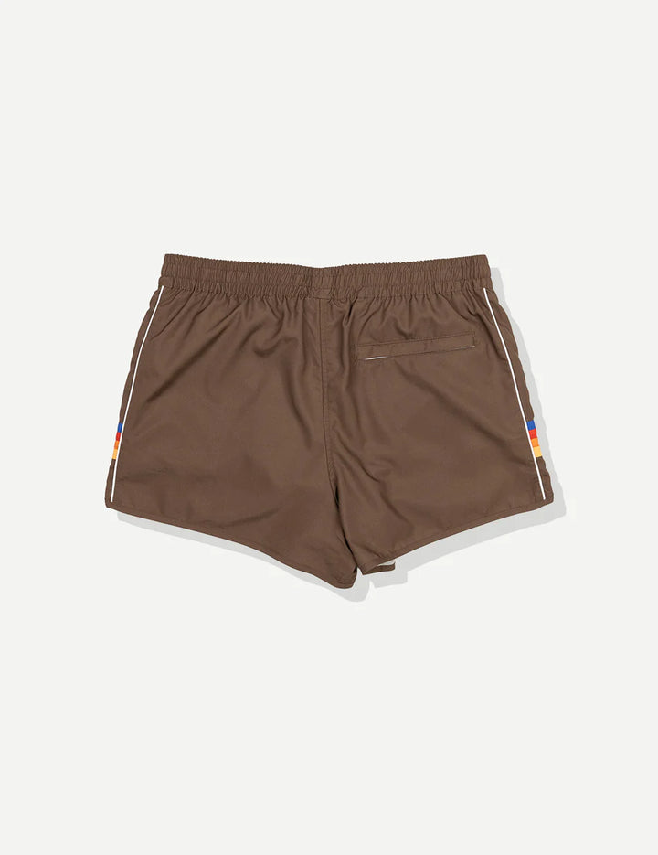 Duvin Shark Tanning Swim Short - Brown - Sun Diego Boardshop