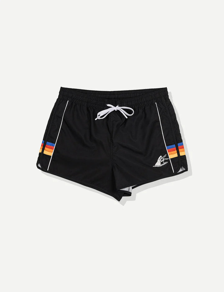 Duvin Shark Tanning Swim Short - Black - Sun Diego Boardshop