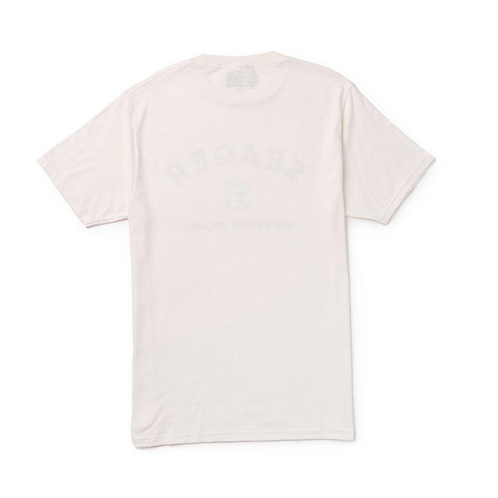 Seager Branded Tee - Vintage White - Sun Diego Boardshop