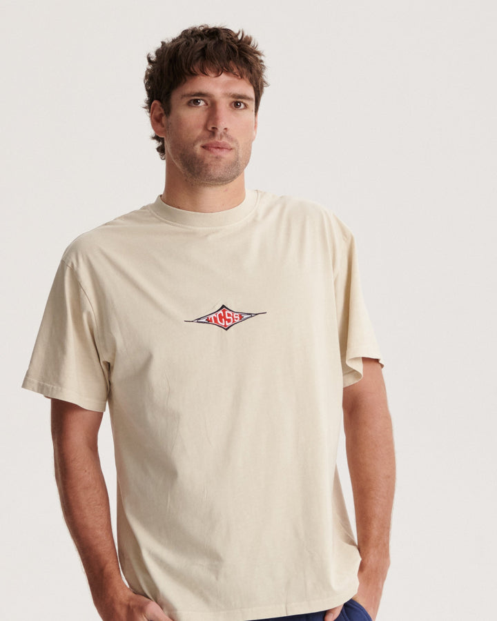 Critical Slide First Point Tee - BONE - Sun Diego Boardshop