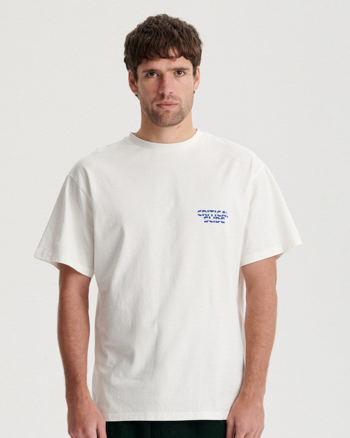 Critical Slide Wave Machine Tee - VINTAGE WHITE - Sun Diego Boardshop