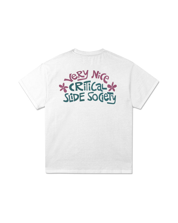 Critical Slide Very Nice Tee - Vintage White - Sun Diego Boardshop