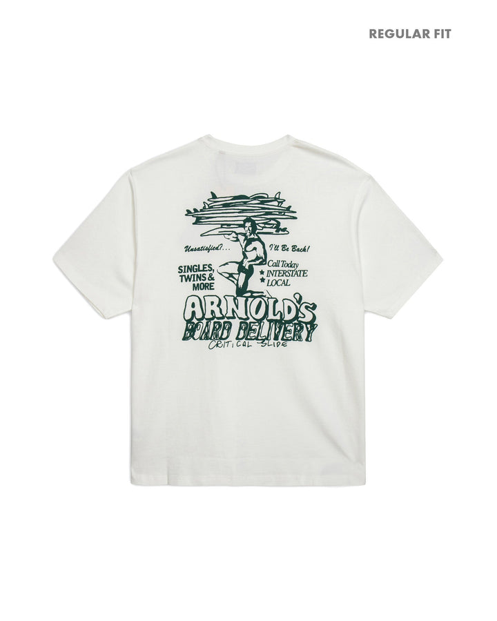 Critical Slide Arnold Tee - Vintage White - Sun Diego Boardshop