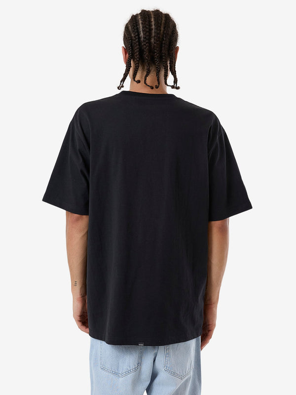 THRILLS Believe Oversize Fit Tee - BLACK - Sun Diego Boardshop