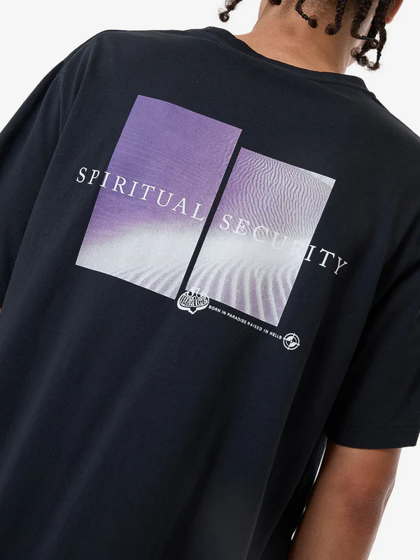 THRILLS Shifting Sands Merch Fit Tee - TWILIGHT BLACK - Sun Diego Boardshop