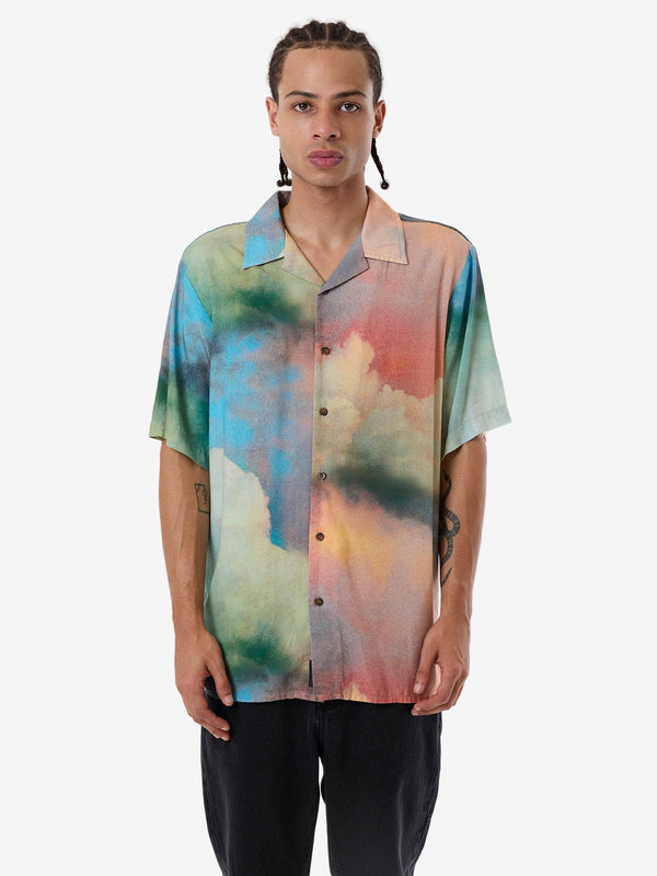 THRILLS Method Bowling Shirt - CLOUD - Sun Diego Boardshop