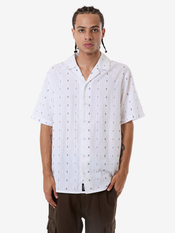 THRILLS Anytime Bowling Shirt - DIRTY WHITE - Sun Diego Boardshop