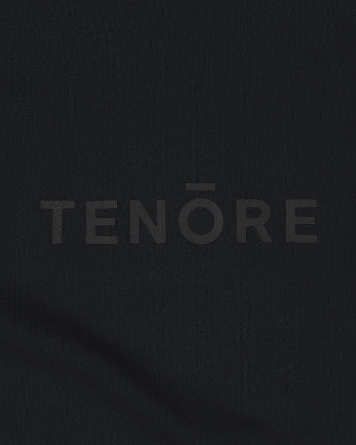 Tenore Embroidered Logo Tee - BLACK - Sun Diego Boardshop