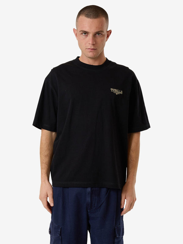 THRILLS Be Adorned Box Fit Oversize Short Tee - BLACK - Sun Diego Boardshop