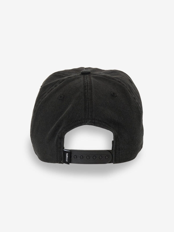 THRILLS Allegiance 5 Panel Cap - BLACK - Sun Diego Boardshop