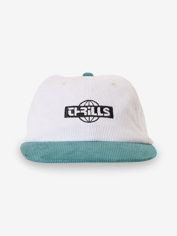 THRILLS Reverb 6 Panel Cap - JASPER GREEN - Sun Diego Boardshop