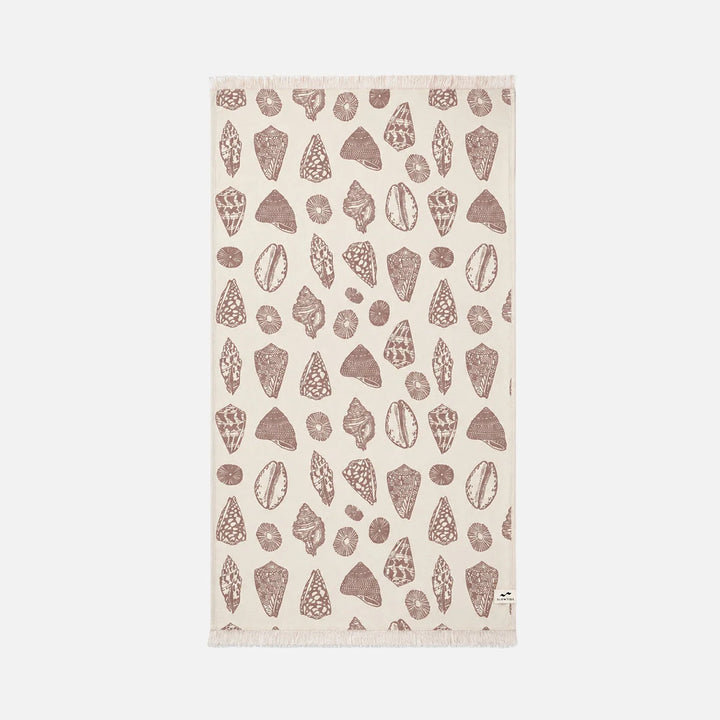 Slowtide Treasures DriftWeave Turkish Towel - Cream - Sun Diego Boardshop