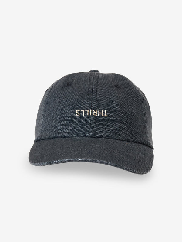 Thrills Minimal Thrills 6 Panel Cap - DARK SLATE - Sun Diego Boardshop