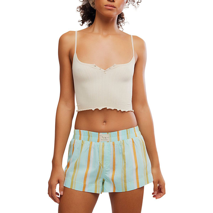 Free People We The Free Day To Day Mini Boxers - Turquoise Combo - Sun Diego Boardshop