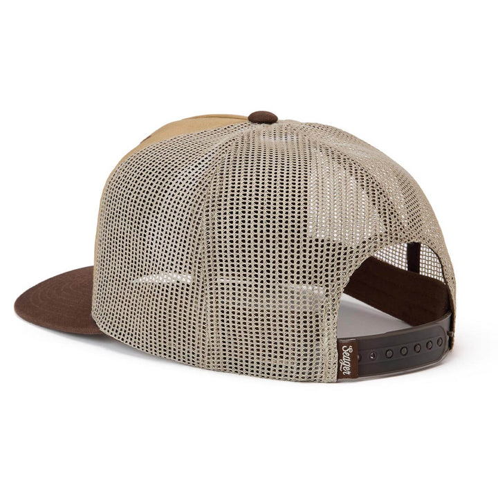 Seager Men's Herd Trucker Snapback - Tan/Brown