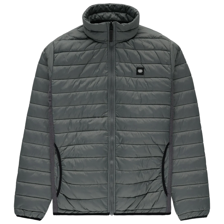 686 Thermal Puff Jacket - Rhino Grey - Sun Diego Boardshop