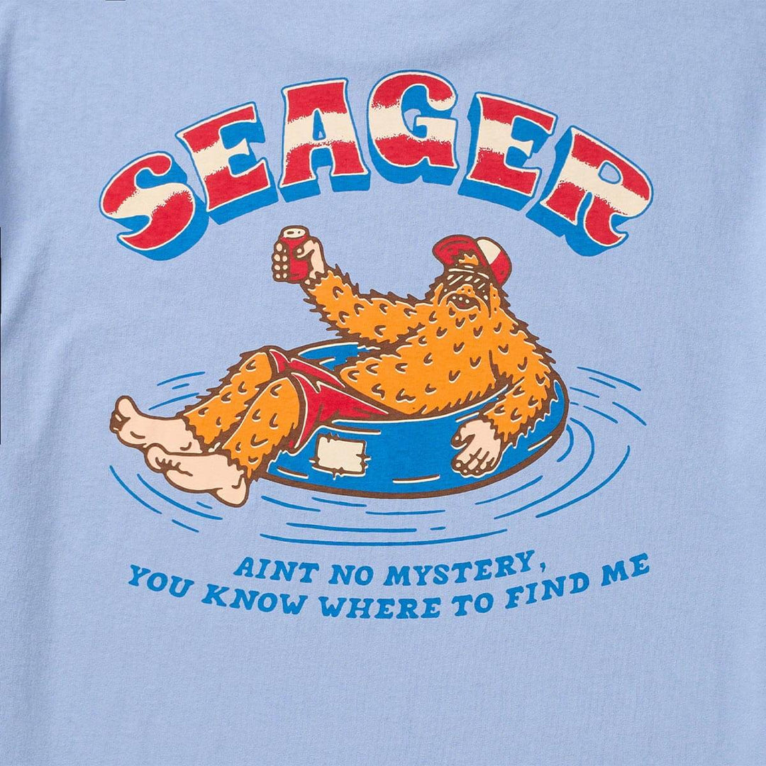 Seager Men's Tubular Tee - Faded Denim