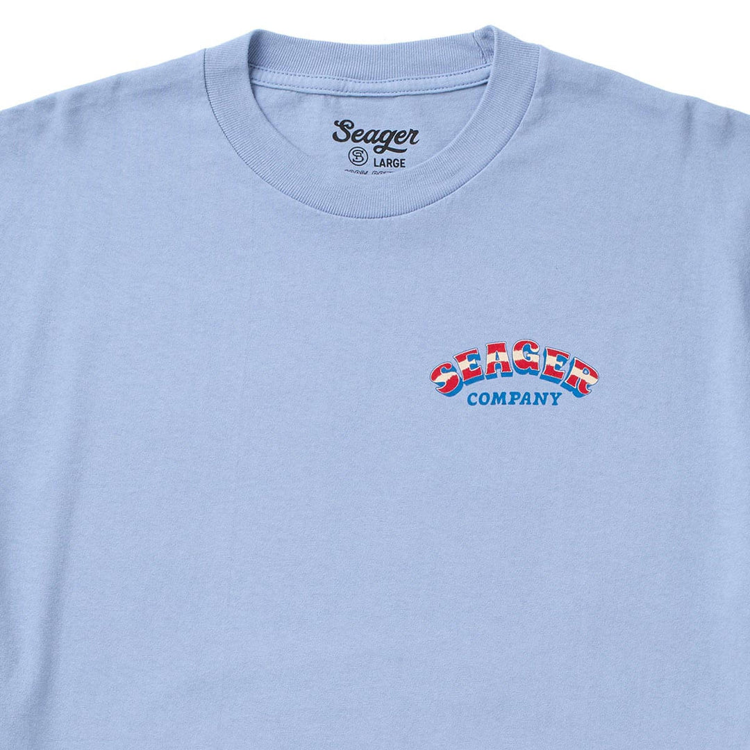 Seager Men's Tubular Tee - Faded Denim