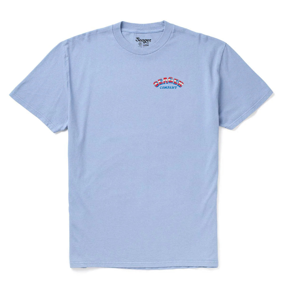 Seager Men's Tubular Tee - Faded Denim