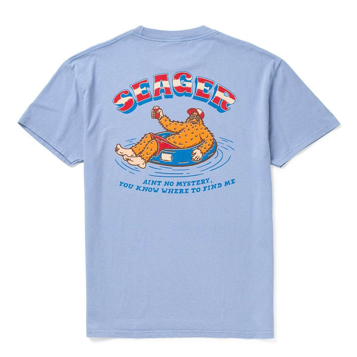 Seager Men's Tubular Tee - Faded Denim