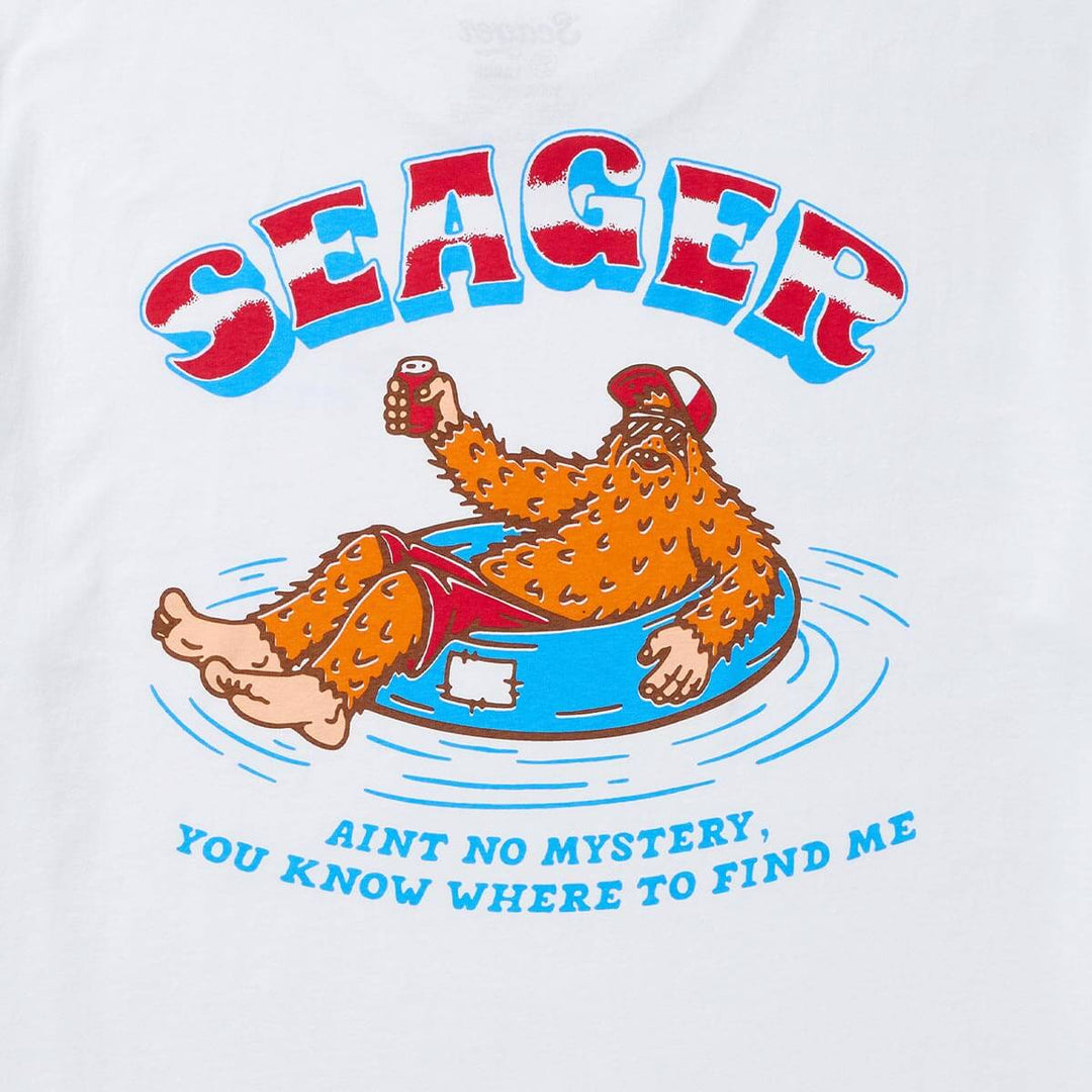 Seager Men's Tubular Tee - White - Sun Diego Boardshop