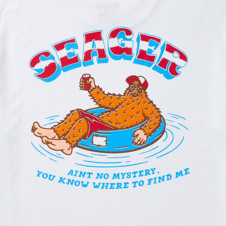 Seager Men's Tubular Tee - White - Sun Diego Boardshop