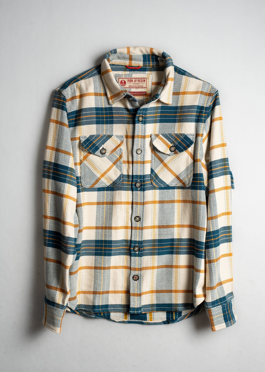 Iron & Resin Turlock Shirt Twill - BLUE - Sun Diego Boardshop