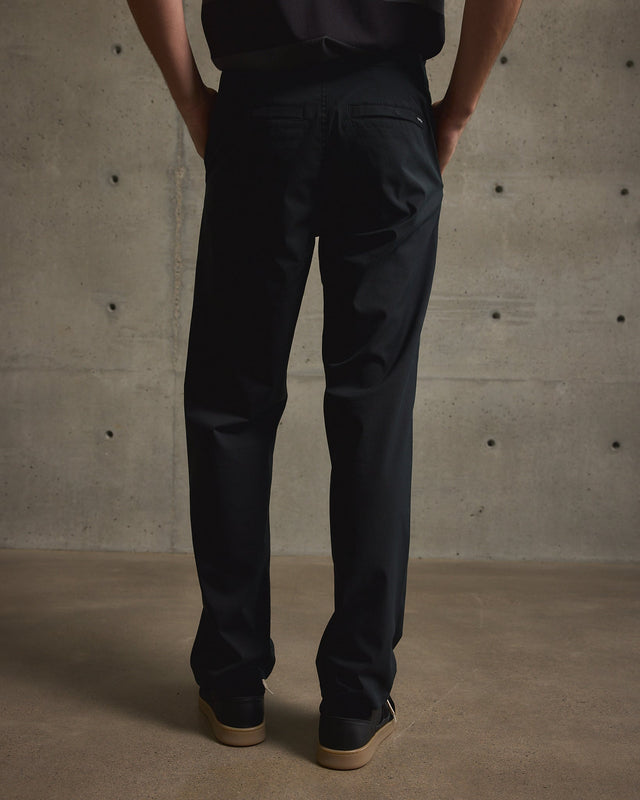 Tenore Twill Chino Pant - BLACK - Sun Diego Boardshop