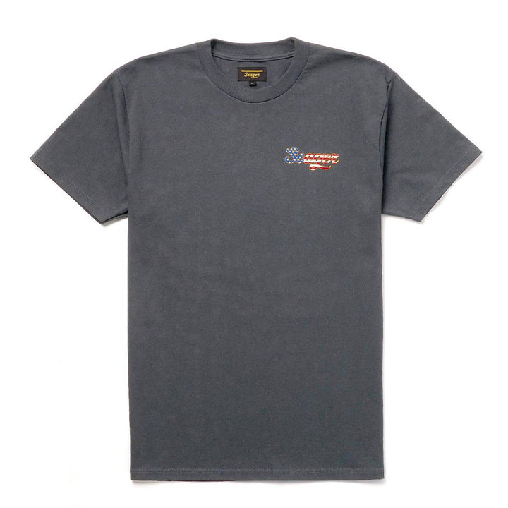 Seager Men's USA Russ Tee - Vintage Black