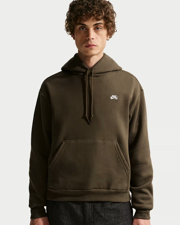 Nike Fleece Pullover Skate Hoodie - 212 Dark Hazel/White - Sun Diego Boardshop