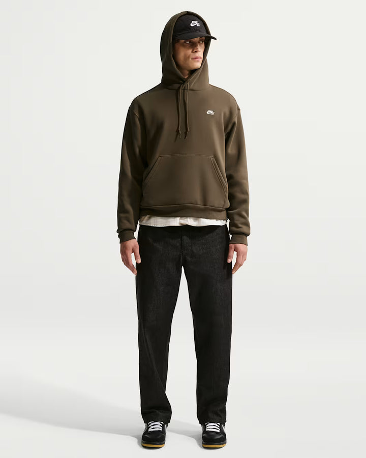 Nike Fleece Pullover Skate Hoodie - 212 Dark Hazel/White - Sun Diego Boardshop
