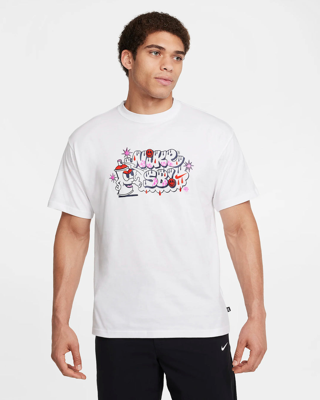 Nike Max90 Skate Spray Can T-Shirt - WHITE - Sun Diego Boardshop