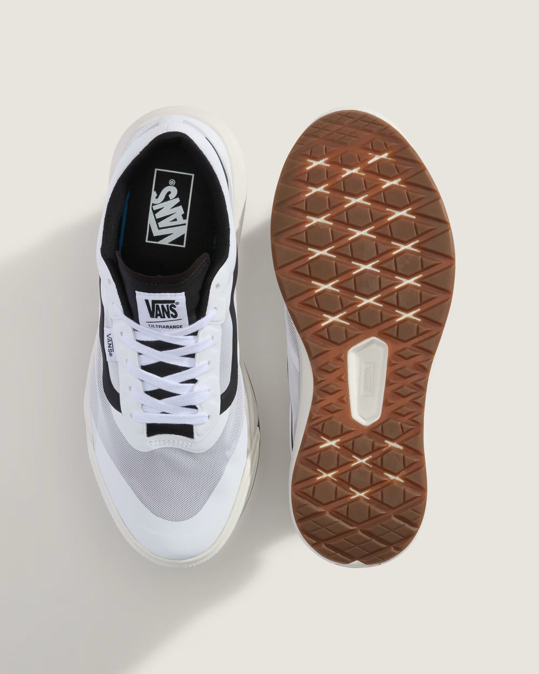 Vans Men's UltraRange 2.0 Shoe - White/ Black - Sun Diego Boardshop