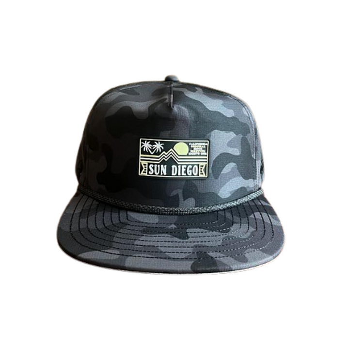 SunDiego CORONADO x Melin Hat - Black Camo - Sun Diego Boardshop