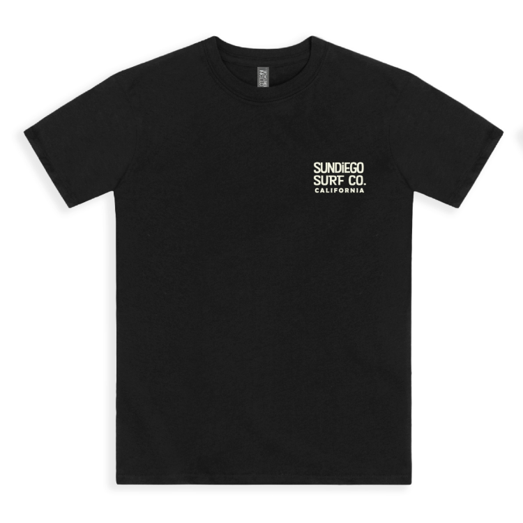 SunDiego Wave Death Youth Tee - Black - Sun Diego Boardshop