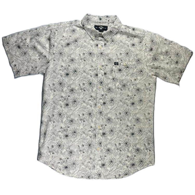 SunDiego CLEARWATER Short Sleeve Woven - BONE - Sun Diego Boardshop