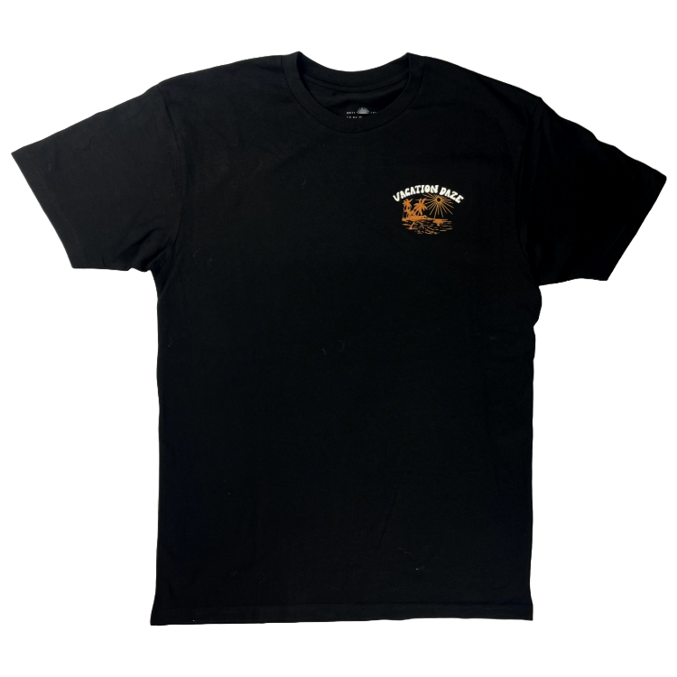 SunDiego VACATION T-Shirt - Black - Sun Diego Boardshop