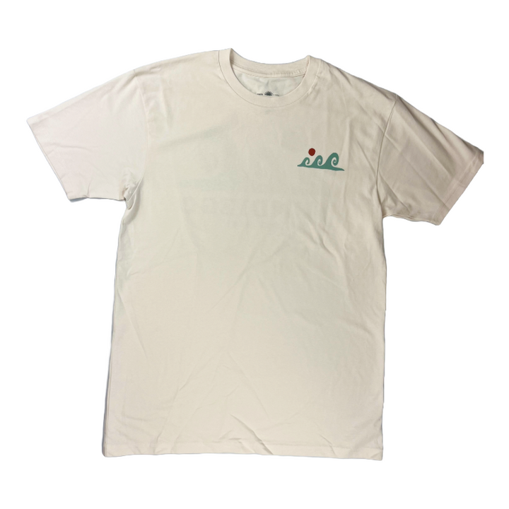 SunDiego TRES WAVES T-Shirt - Vintage White - Sun Diego Boardshop