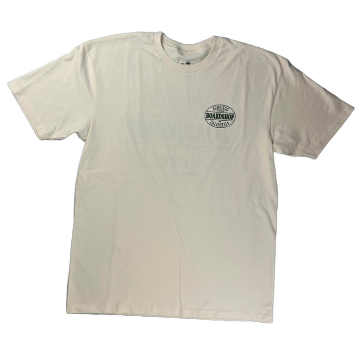 SunDiego SDBSCA T-Shirt - Vintage White - Sun Diego Boardshop