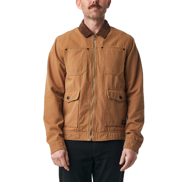 SunDiego MEDINA JACKET- ALMOND - Sun Diego Boardshop