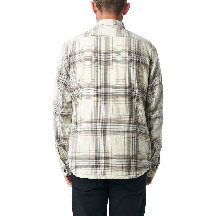 SunDiego GETTY FLANNEL - BONE - Sun Diego Boardshop