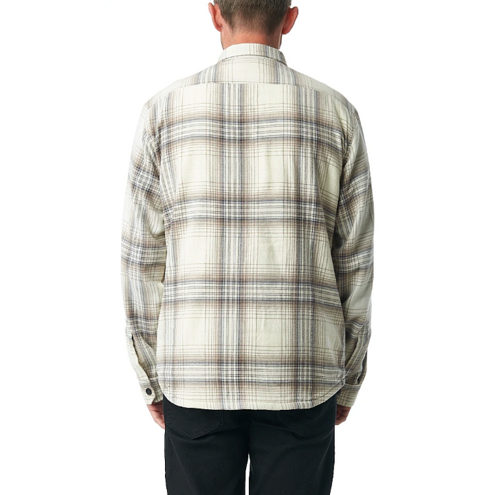 SunDiego GETTY FLANNEL - BONE - Sun Diego Boardshop